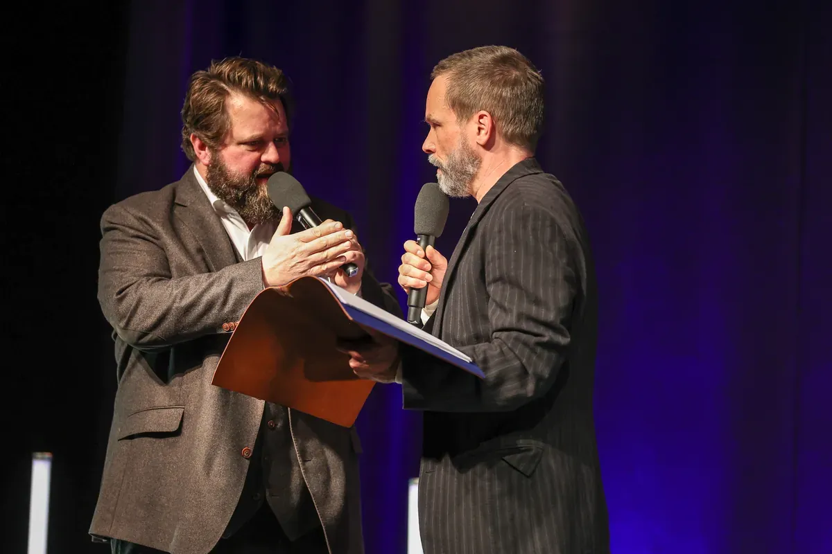 Pressefoto: Live auf der Bühne — Foto: Dunja Dietrich