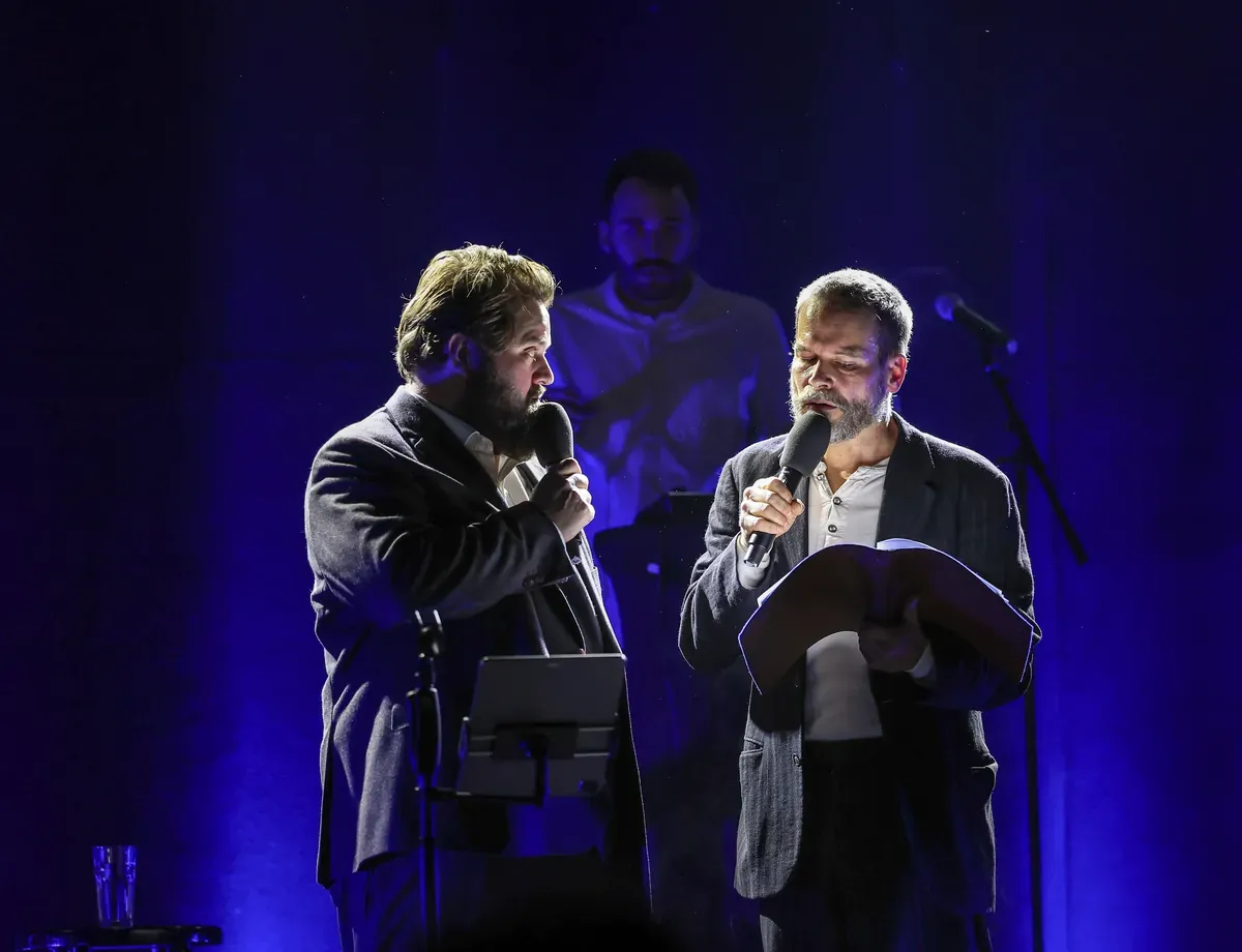 Pressefoto: Live auf der Bühne — Foto: Dunja Dietrich