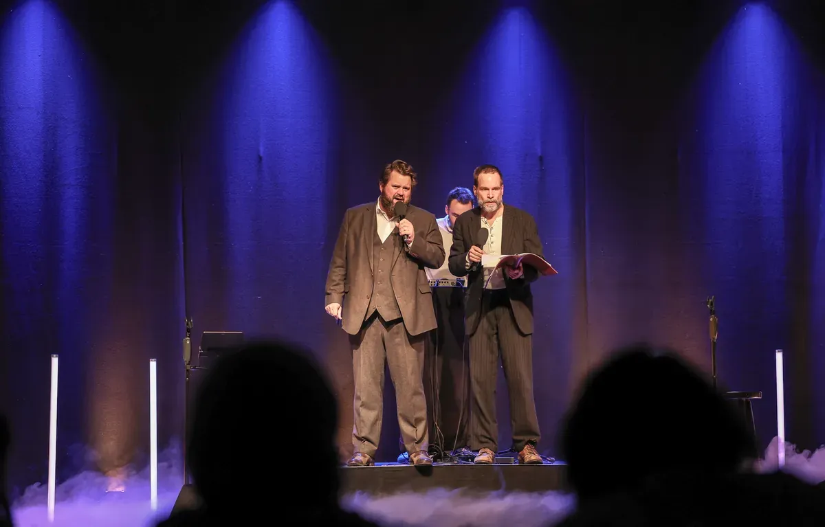 Pressefoto: Live auf der Bühne — Foto: Dunja Dietrich
